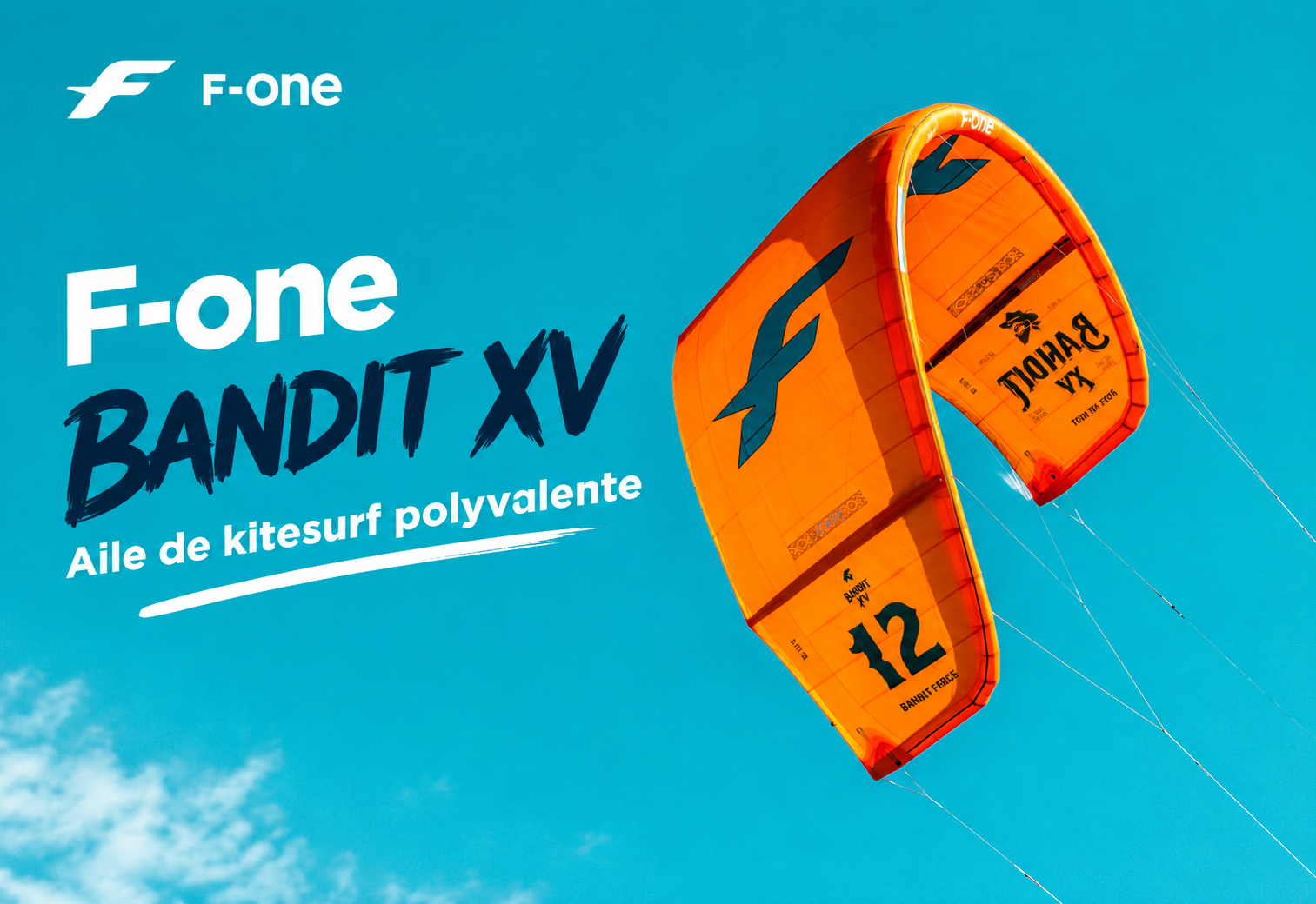 Aile de kitesurf freeride idéale pour débuter